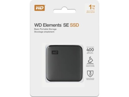 WD Elements SE 1TB Portable SSD